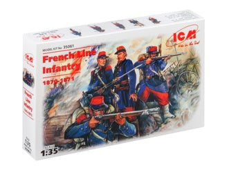 ICM French Line Infantry (1870-1871) 4 Figures