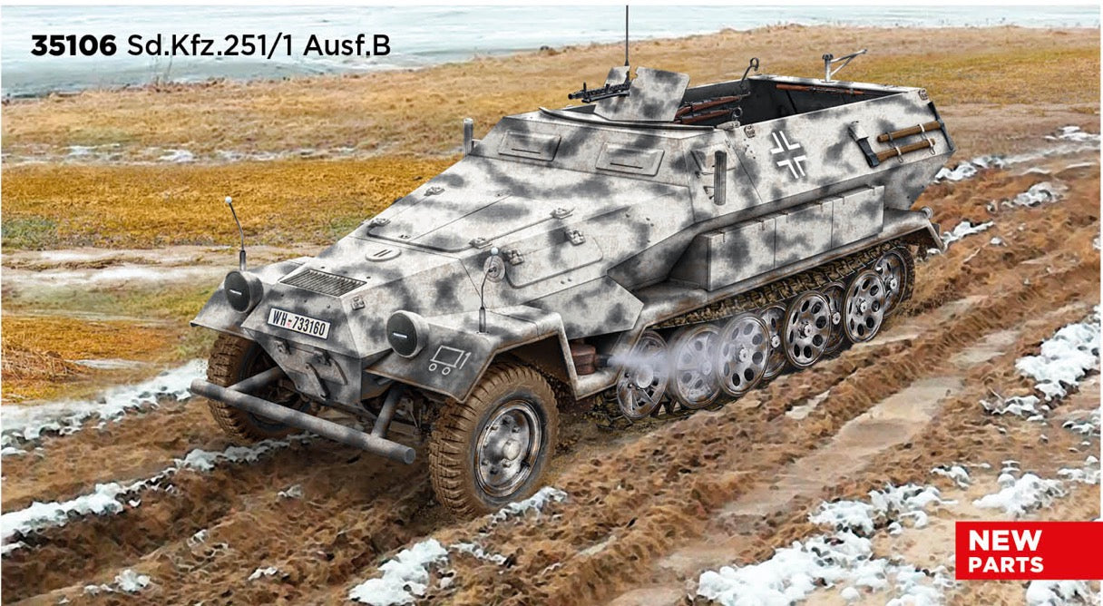 ICM Sd.Kfz.251/1 Ausf.B ICM35106&nbsp;