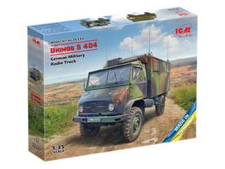 ICM Unimog S 404, German Military Radio Truck 