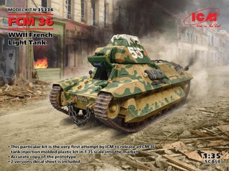 ICM FCM 36, WWII French Light Tank