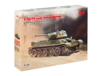 ICM Ð¢-34/76 (Early 1943 Production), WWII Soviet Medium Tank