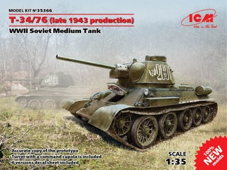 ICM Ð¢-34/76 (Late 1943 Production), WWII Soviet Medium Tank