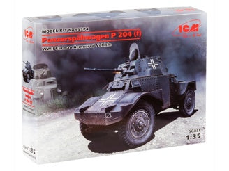 ICM PanzerspÃ¤hwagen P 204 (f), WWII German Armoured Vehicle