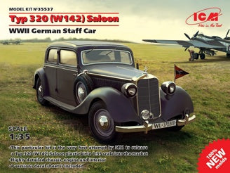 ICM Typ 320 (W142) Saloon, WWII German Staff Car  