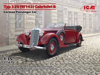 ICM Typ 320 (W142) Cabriolet B, German Passenger Car