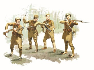 ICM Greek Evzones Infantry (1940-1941) 4 Figures