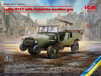 ICM Laffly V15T with Hotchkiss Machine Gun