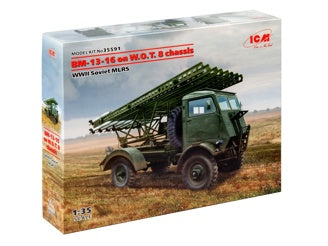 ICM BM-13-16 on W.O.T. 8 Chassis, WWII Soviet MLRS