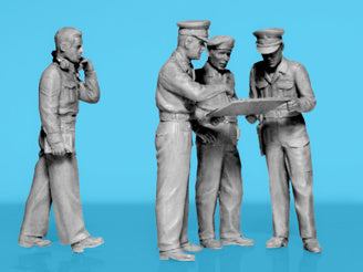 ICM Montgomery's Staff Set of 4 Figures