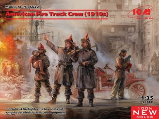 ICM American Fire Truck Crew (1910s) 6 Figures