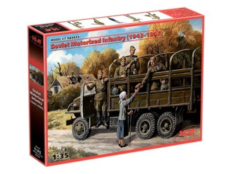 ICM Soviet Motorised Infantry (1943-1945) 5 Figures