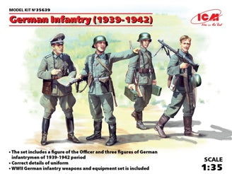 ICM German Infantry (1939-1942) 4 Figures