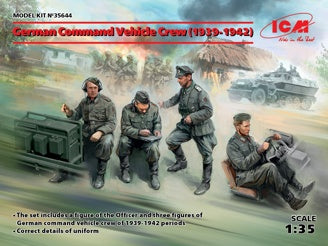 ICM German Command Vehicle Crew (1939-1942) 4 Figures