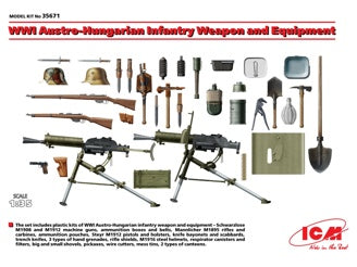 ICM WWI Austro-Hungarian Infantry Weapon & Equipment