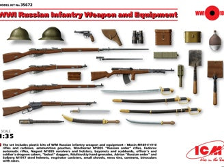 ICM WWI Russian Infantry Weapon & Equipment