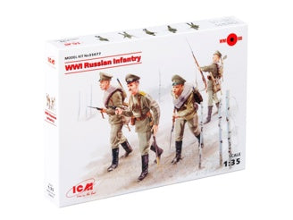 ICM WWI Russian Infantry 4 Figures