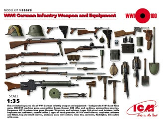 ICM WWI German Infantry Weapon & Equipment