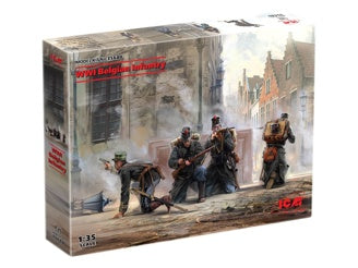 ICM WWI Belgian Infantry