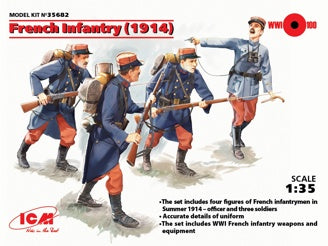 ICM French Infantry (1914) 4 Figures