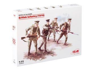 ICM British Infantry (1914) 4 Figures