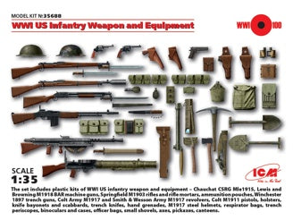 ICM WWI U.S. Infantry Weapon & Equipment