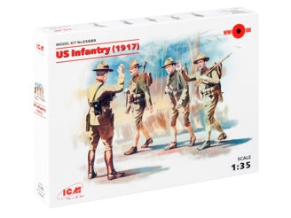 ICM U.S. Infantry (1917) 4 Figures