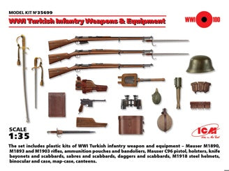 ICM WWI Turkish Infantry Weapons & Equipment