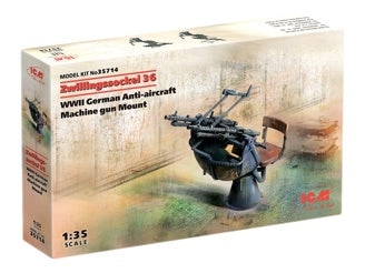 ICM Zwillingssockel 36, WWII German Anti-Aircraft Machihe Gun Mount