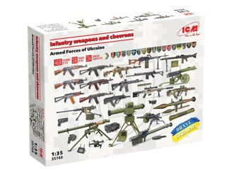 ICM Infantry Weapons & Chevrons of the Armed Forces of Ukraine