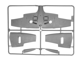 ICM Spitfire Mk.VIII, WWII British Fighter Plane