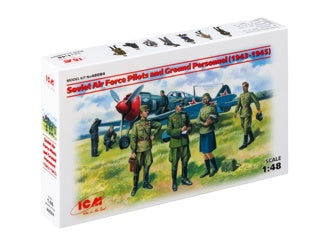 ICM Soviet Air Force Pilots & Ground Personnel (1943-1945) 7 Figures