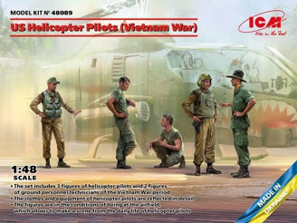 ICM U.S. Helicopter Pilots (Vietnam War) 5 Figures