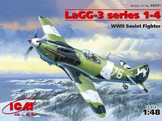 ICM LaGG-3 Series 1-4, WWII Soviet Fighter Plane