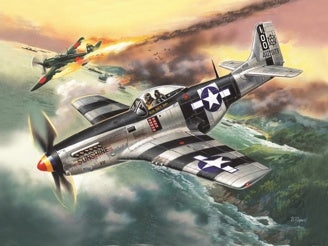 ICM Mustang P-51K, WWII American Fighter Plane