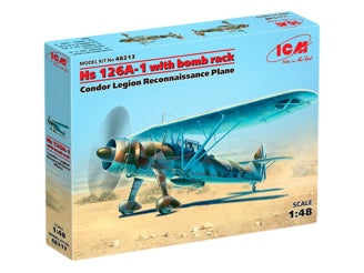ICM Hs 126A-1 with Bomb Rack, Condor Legion Reconnaissance Plane