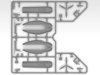 ICM Gotha Go 244B-2, WWII German Transport Aircraft