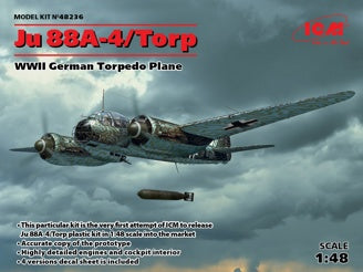 ICM Ju 88A-4 Torp/A-17, WWII German Torpedo Plane