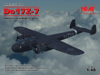 ICM Do 17Z-7, WWII German Night Fighter Plane