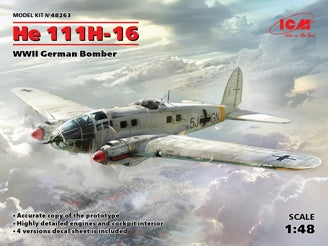 ICM He 111H-16, WWII German Bomber