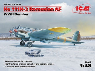 ICM He 111H-3 Romanian AF, WWII Bomber
