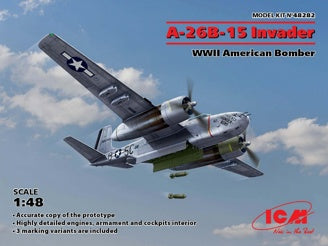 ICM A-26B-15 Invader, WWII American Bomber