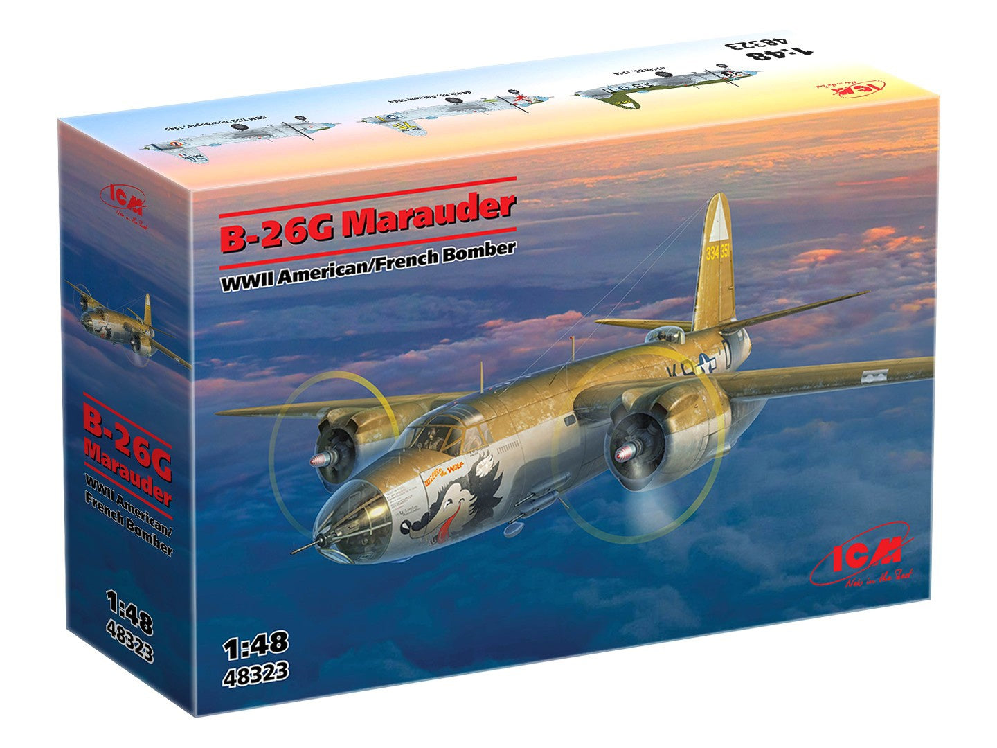 ICM B-26G Marauder, WWIIAmerican/France Bomber