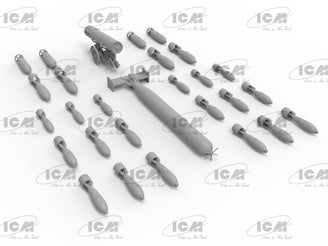 ICM WWII British Aircraft Armament (Bombs & Torpedoes)