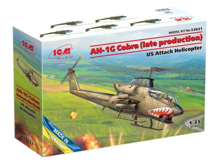 ICM AH-1G Cobra (Late Production), U.S. Attack Helicopter