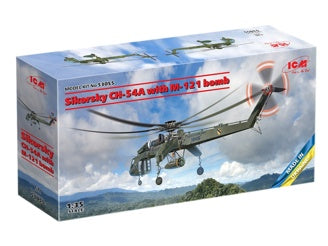 ICM Sikorsky CH-54A Tarhe with M-121 bomb