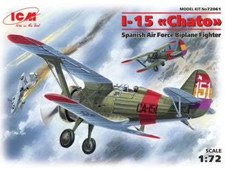 ICM I-15 "Chato", Spanish Air Force Biplane Fighter
