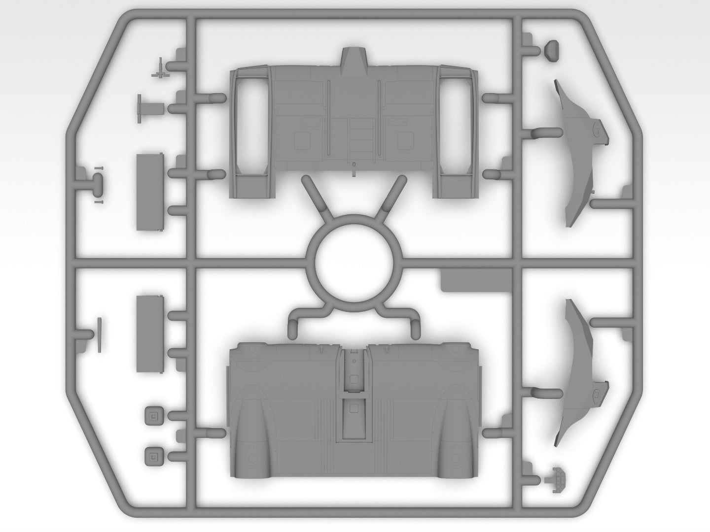 ICM 1/72 Fw 189C/V-6, German attack aircraft 72290