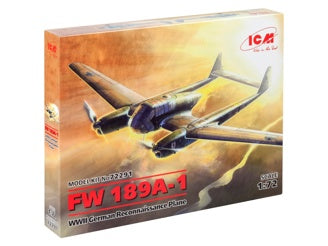 ICM FW 189A-1, WWII German Reconnaissance Plane  