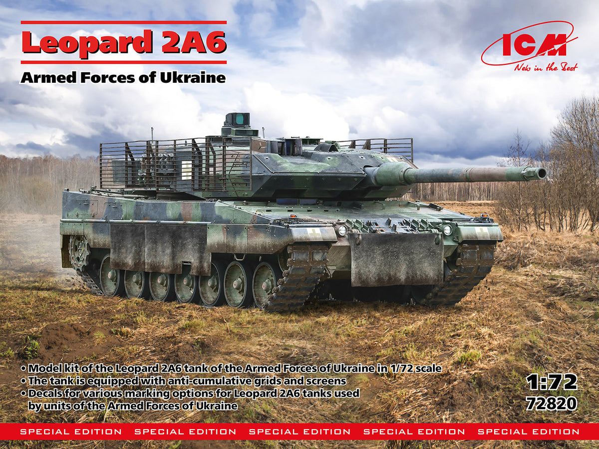 ICM 1/72 Leopard 2A6, Armed forces of Ukraine 72820