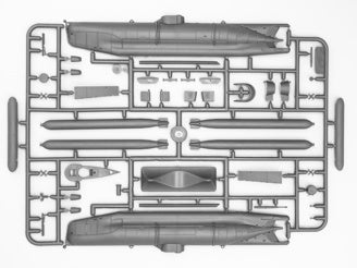 ICM U-Boat Type XXVIIB Seehund (Late), WWII German Midget Submarine
